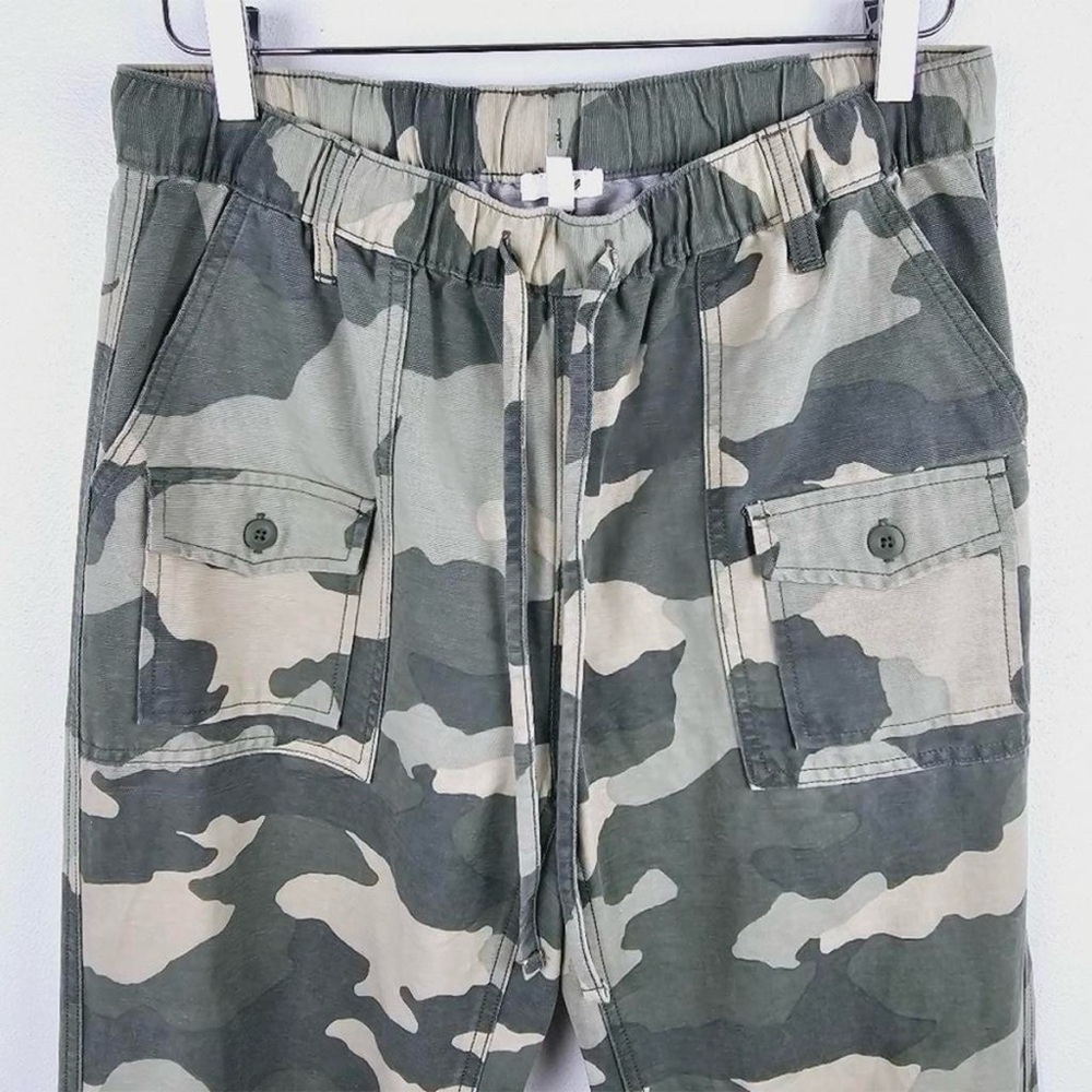 Aerie Green Camouflage Cargo Pants - Picture 3 of 8